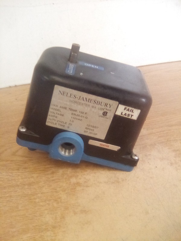 Neles-Jamesbury ER-25-01-Q Valve Actuator 115Vac 1.0 Amps