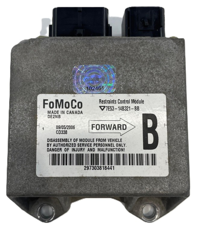 2006-2008 Ford Fusion Roof Diagnostic Computer Control Module OEM 7E53-14B321-BB