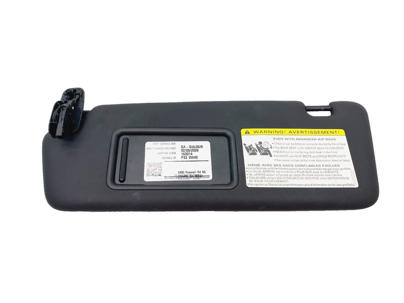 13 14 15 AUDI S5 B8 LEFT DRIVER SIDE SUN VISOR OEM A0.52