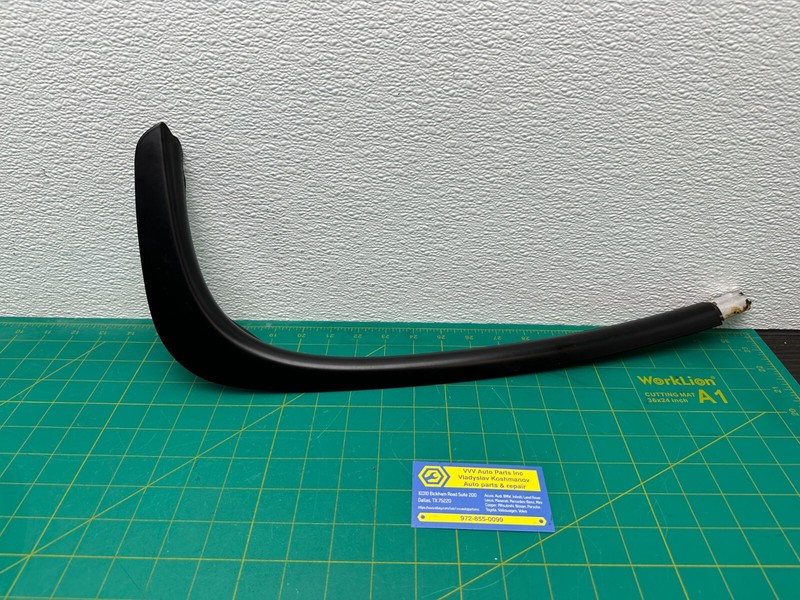 12-18 BMW F30 Sedan REAR LEFT DOOR BEZEL QUARTER Black STRIP TRIM OEM