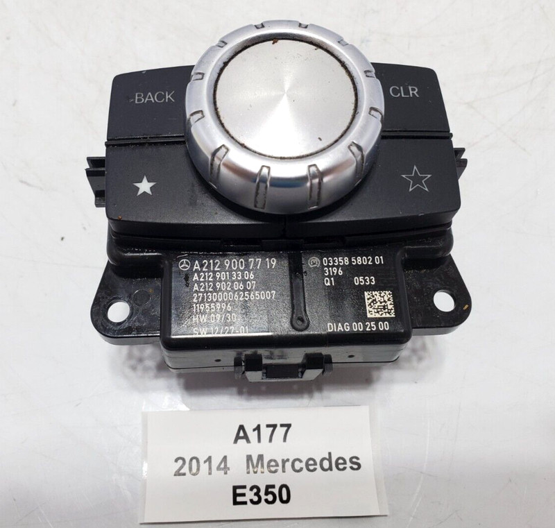 ✅ 14-15 OEM Mercedes C207 E350 Console Head Unit Controller Knob Multi Switch