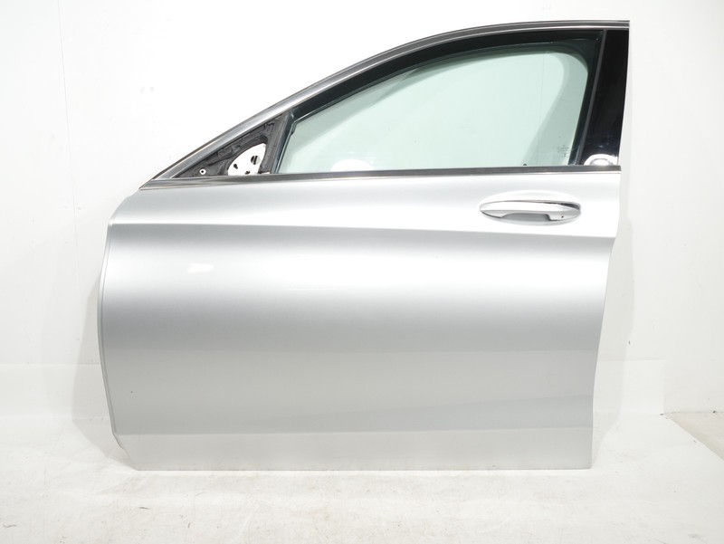 2015 - 2021 Mercedes C300 W205 Front Left Driver COMPLETE Door Silver 775 OEM