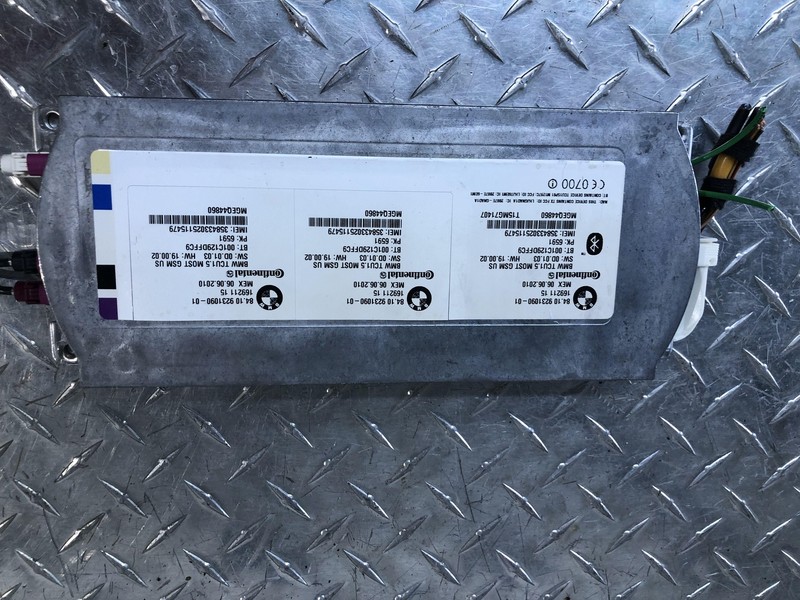 2009-2011 BMW 335I E93 COMMUNICATION BLUETOOTH TELEMATICS CONTROL MODULE 9231090
