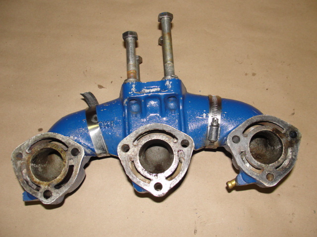 92 POLARIS SL 650 TRIPLE EXHAUST MANIFOLD HEADER PIPE SL650