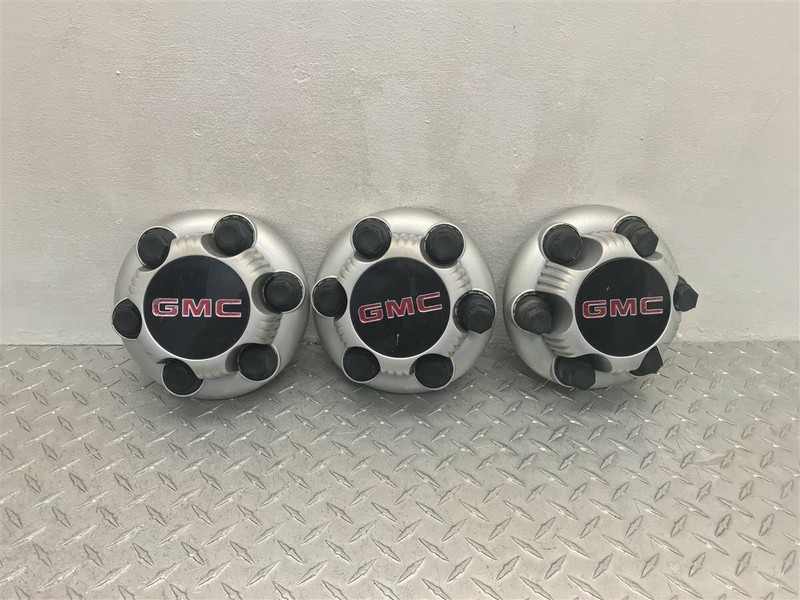 99-07 GMC SIERRA 1500 CENTER WHEEL CAPS ONLY (SET OF 3) OEM 15067578