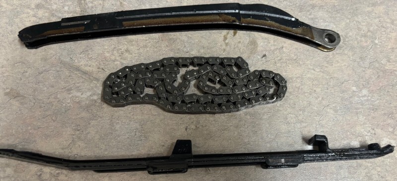 1996 Honda XR600R XR 600R Engine Timing Chain Tension Adjuster Guides Parts Z3