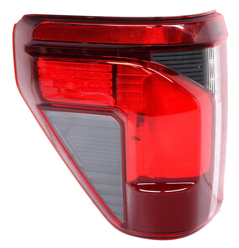 OEM Left Driver Side Halogen Tail Lamp For Ford F150 RL3Z-13405-C, Lens Chip
