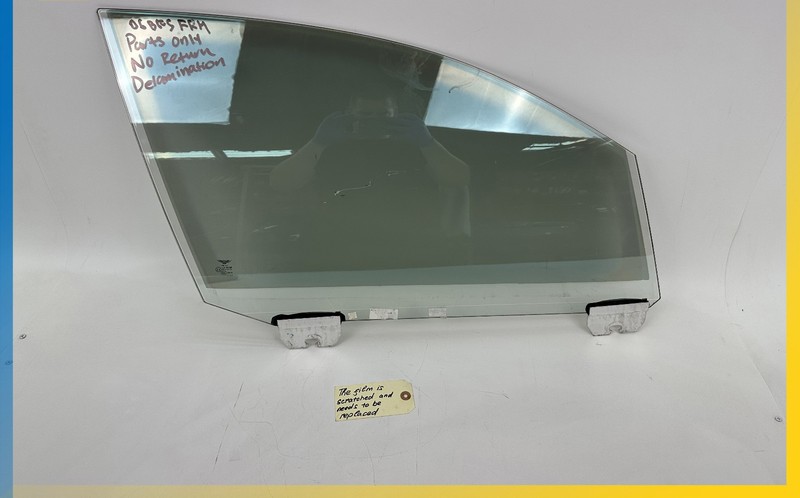 06-12 BENTLEY Flying Spur FRONT RIGHT PASSENGER SIDE DOOR WINDOW GLASS OEM