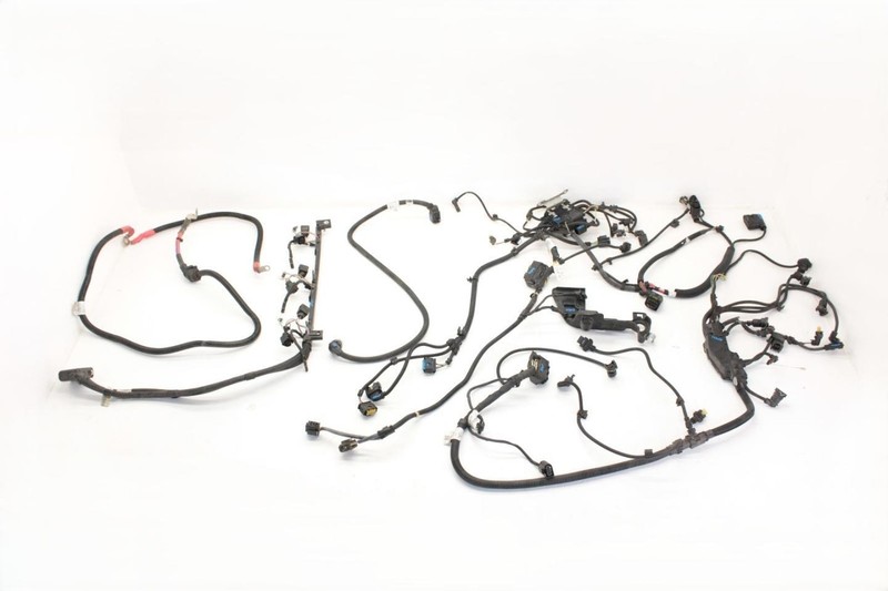 2017 BMW M3 3.0L Twin Turbo Set of Engine Wiring Harnesses