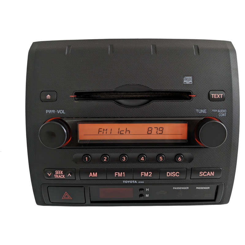 2007-2008 Toyota Tacoma Radio Receiver Audio CD Player Stereo 86120-04111 OEM