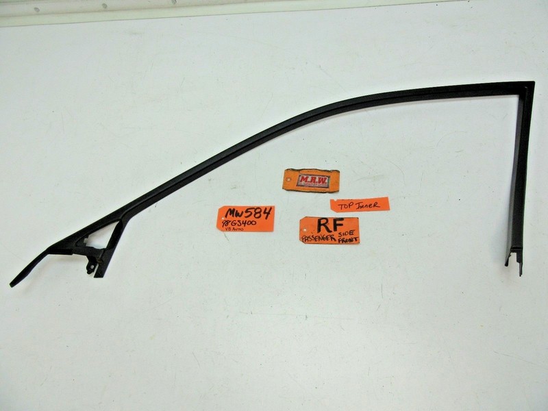 RIGHT FRONT TOP INNER PLASTIC TWEETER TRIM COVER GLASS WINDOW DOOR PANEL RF RH R