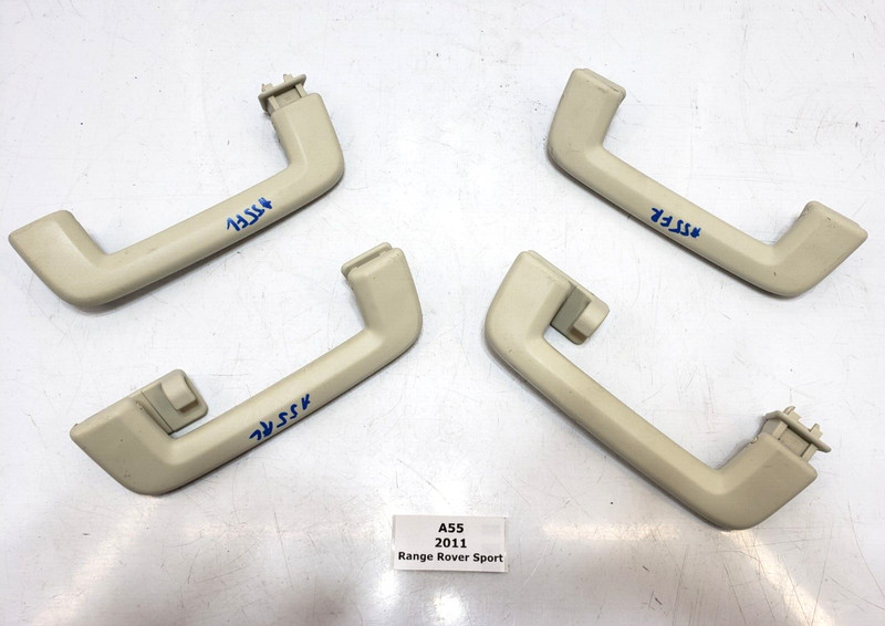✅ 10-13 OEM Range Rover Sport L320 Interior Roof Top Grab Handle Beige SET