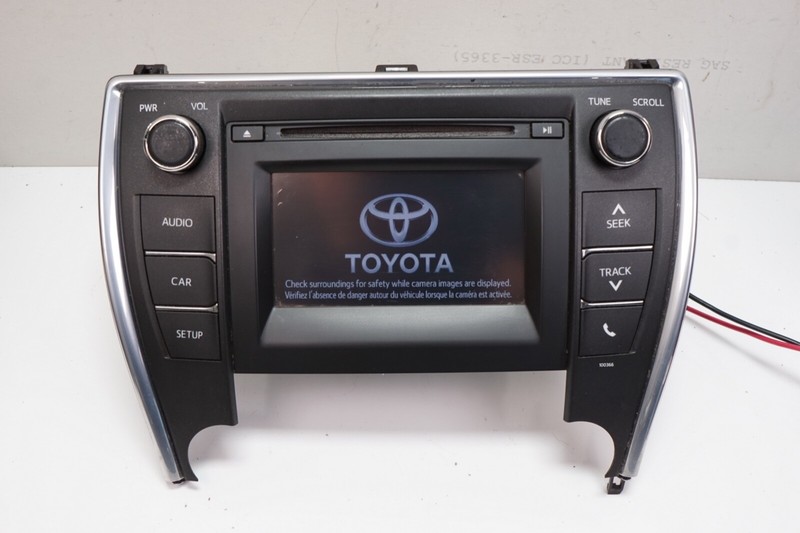 TOYOTA CAMRY Receiver Tuner Radio AM/FM CD Player OEM 2015