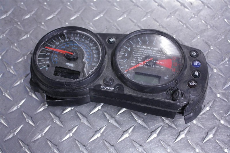 03 KAWASAKI ZX 900 NINJA GAUGE CLUSTER SPEEDOMETER TACH INDICATOR ZX900 ZX9