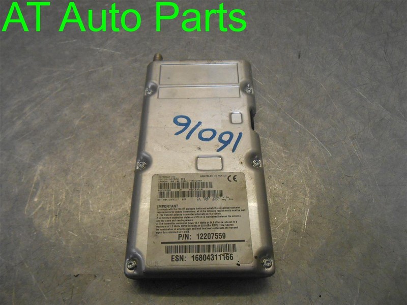 2001 2002 CHEVROLET TAHOE COMMUNICATION MODULE GPS TRANCIEVER OEM 12207559