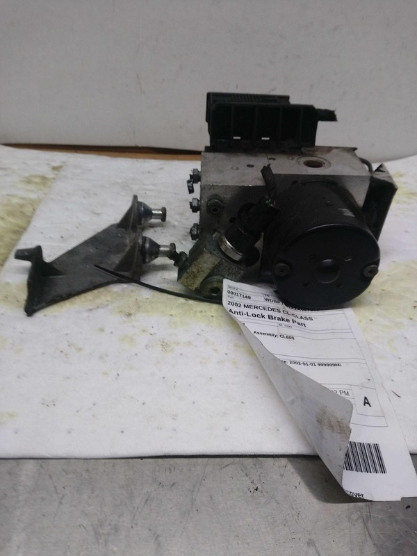 2002 MERCEDES CL-CLASS ABS Pump & Motor Assembly OEM 0034318712 Silver 235K