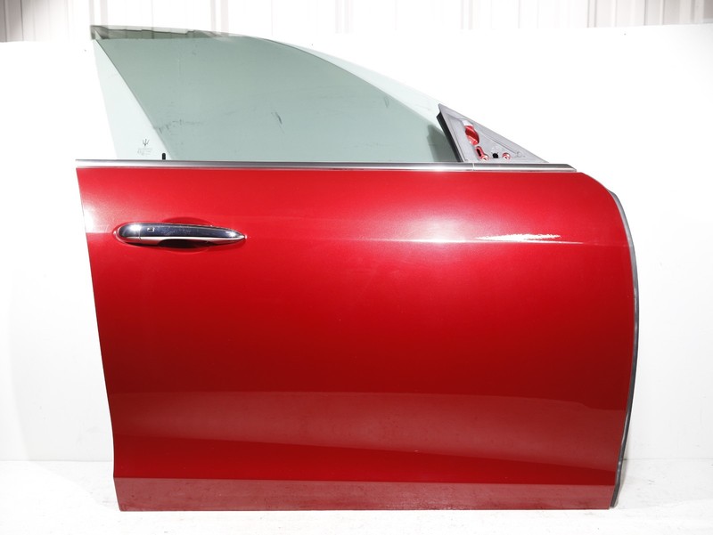 14-20 Maserati Ghibli Front Right Passenger Side COMPLETE Door Shell Rosso OEM