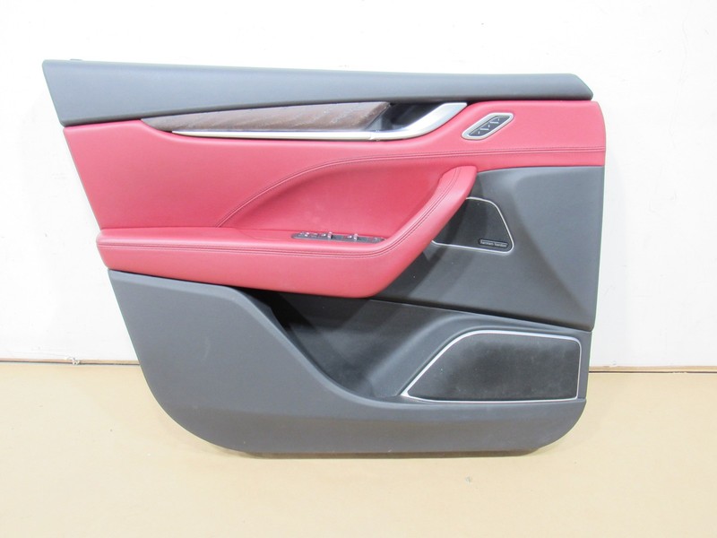 Maserati Levante Q4 2017 Front Left Driver Door Cover Trim Panel 16-24 ;#3