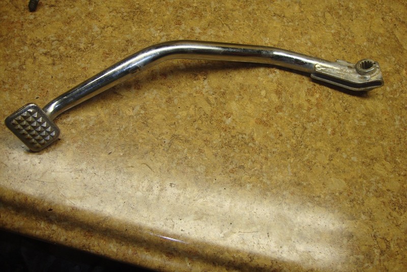 1985 Suzuki Quadrunner LT250E LT250 LT 250 Rear Brake Lever Pedal Right Foot H11
