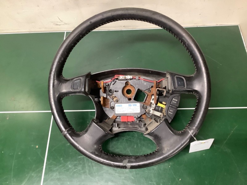 94-95 Honda Accord Factory Steering Wheel Black Leather Genuine OEM