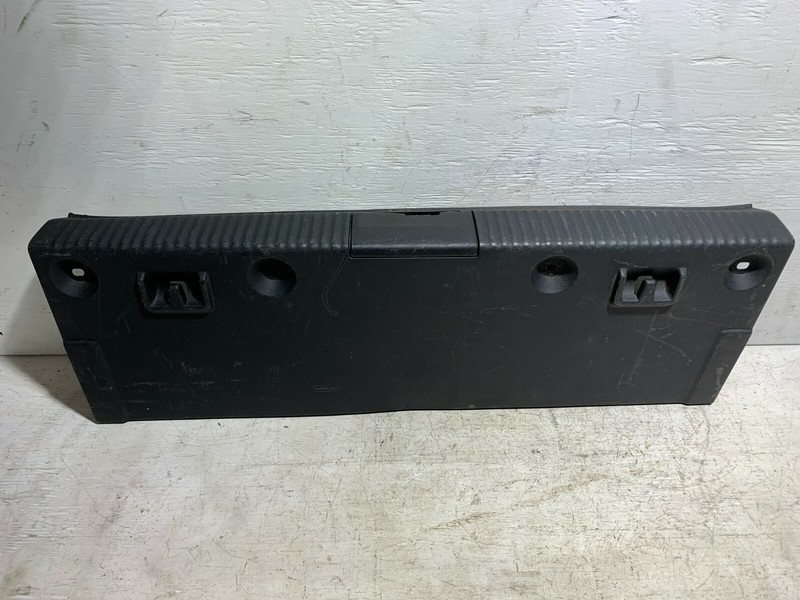 2008-2011 FORD FOCUS REAR TRUNK CARGO SILL PLATE COVER TRIM PANEL BLACK OEM