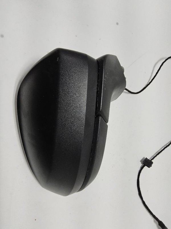 2022-2024 Volkswagen TAOS Passenger Side View Mirror Black Textured Non-heated