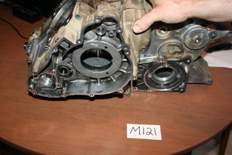 1998 Kawasaki KVF 400 Prairie 4x4 Engine Crankcase Crank Case OEM 98 A