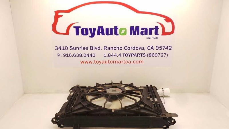 Radiator Fan Motor Fan Assembly Canada Market Fits 09-14 Toyota Matrix