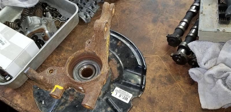 Driver Left Front Spindle/Knuckle Fits 10-13 FORTE 111732