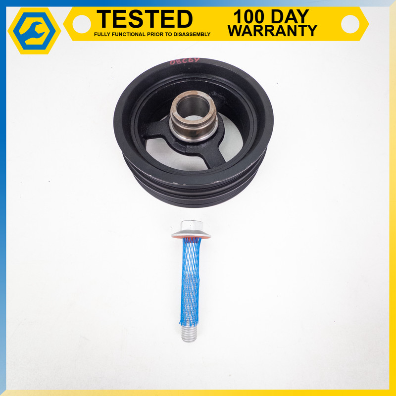 08-13 CHEVROLET CORVETTE C6 6.2L V8 ENGINE CRANKSHAFT BALANCER PULLEY