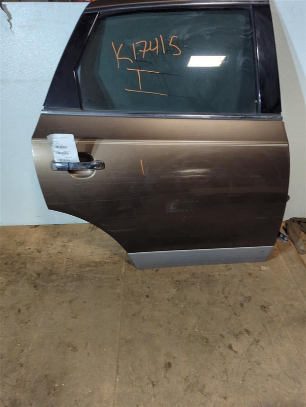 2012 Hyundai Veracruz Right Rear Door Brown 548309 Used 109K Miles