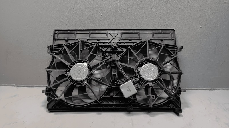 2021 NISSAN ROGUE 2.5L RADIATOR COOLING DUAL FAN MOTOR W/ SHROUD MODULE OEM