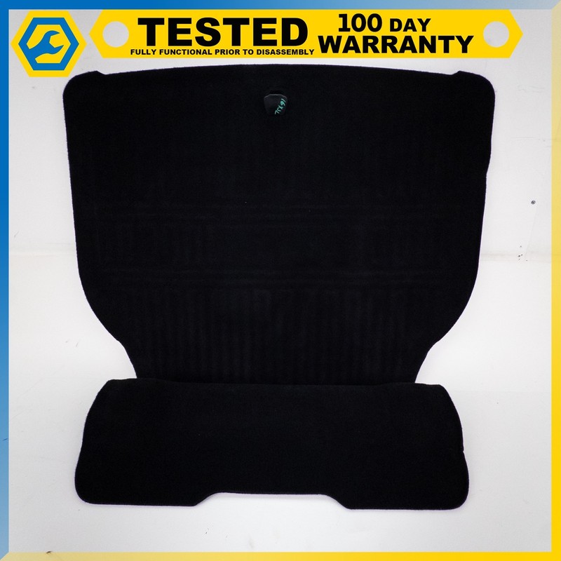 10-19 JAGUAR XJ TRUNK MAT CARPET SPARE COVER TRIM BLACK OEM
