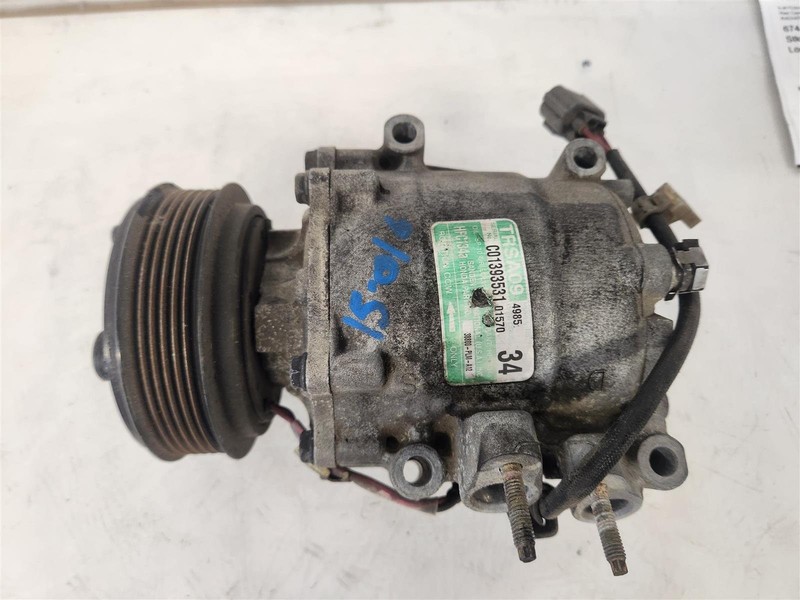 2002-2005 Honda Civic Ac Air Compressor Pump + Clutch 38810-Plm-A12 1.7L Only