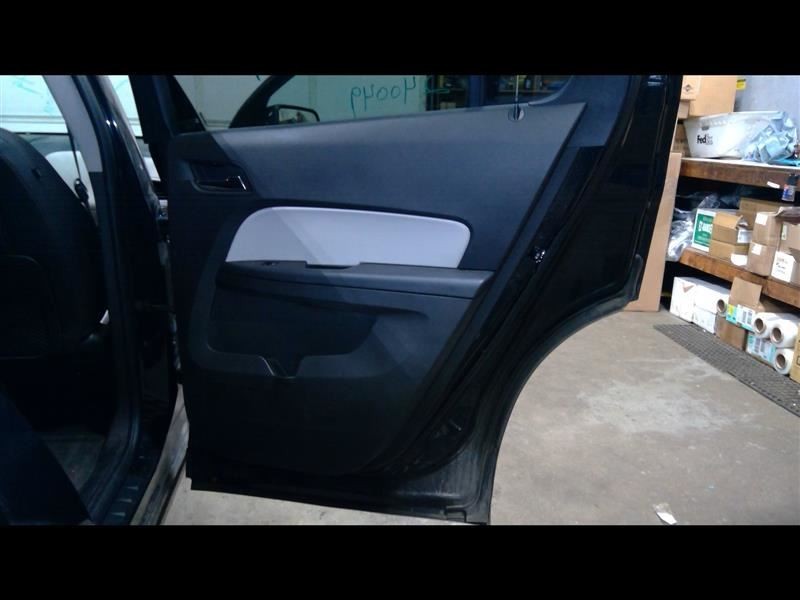 2011 EQUINOX Passenger Right Rear Door Trim Panel Black 1299531