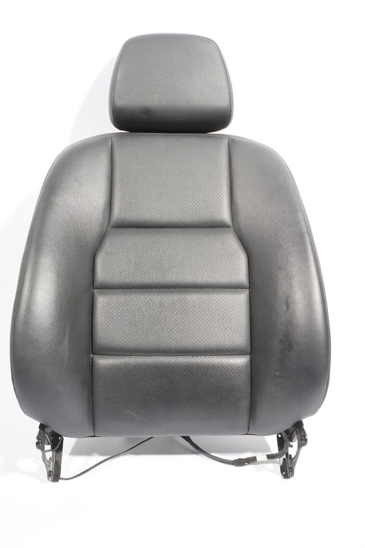 08-14 MERCEDES C300 W204 FRONT LEFT DRIVER SEAT UPPER CUSHION Black OEM
