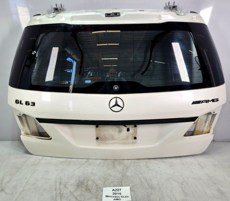 ✅ 2013-2015 OEM Mercedes X166 GL63 AMG Trunk Lid Liftgate Tailgate Hatch Shell