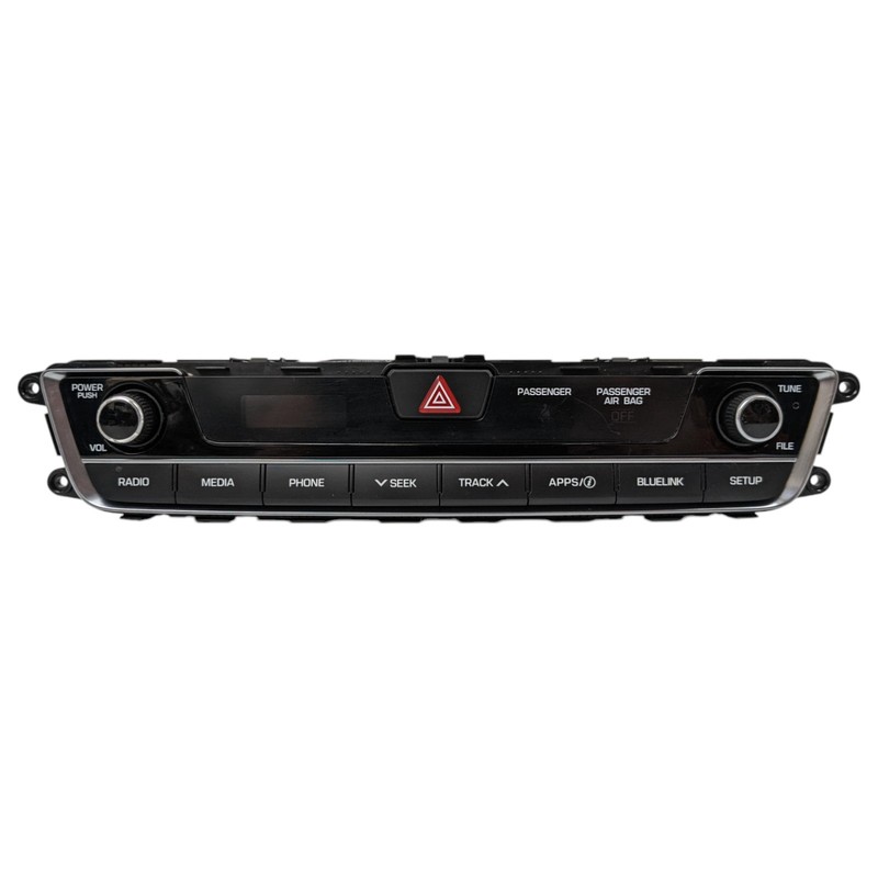 2015 16 17 Hyundai Sonata Ac Climate Hazard Control Button Panel Bezel Trim OEM
