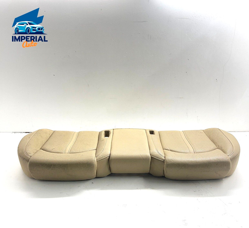 2011 - 2018 AUDI A8 Quattro REAR SEAT LOWER CUSHION BOTTOM BEIGE OEM 2012 2013