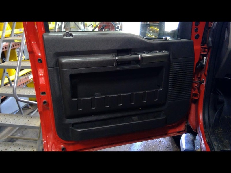 2008 F250SD Driver Left Front Door Trim Panel 1464338
