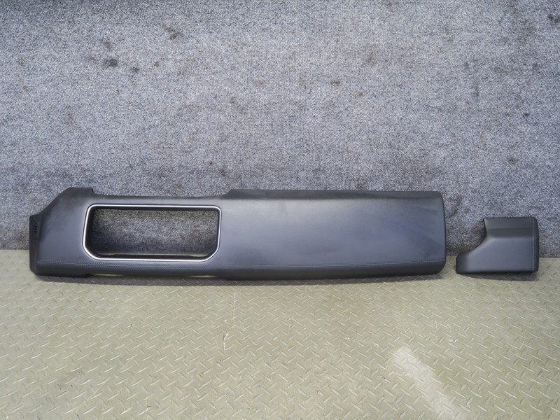 14-17 RANGE ROVER SPORT L494 DASH FRONT LEATHER TRIM BEZEL COVER PANEL SET OF 2