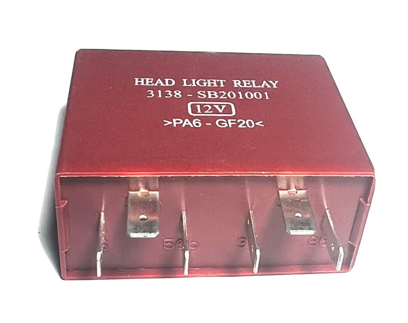 HEAD LIGHT RELAY 3138-SB201001, 12V, PA6-GF20, OEM