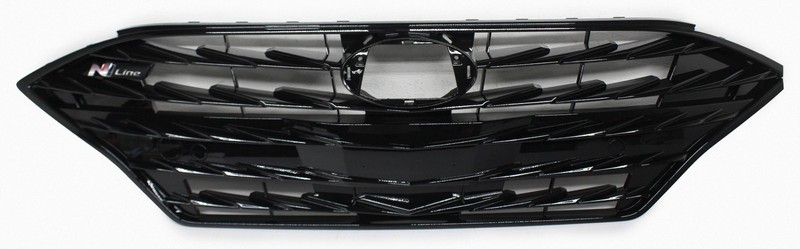 OEM Upper Grille Insert For Hyundai Sonata N Line Gloss Black 863A0-L1AJ0