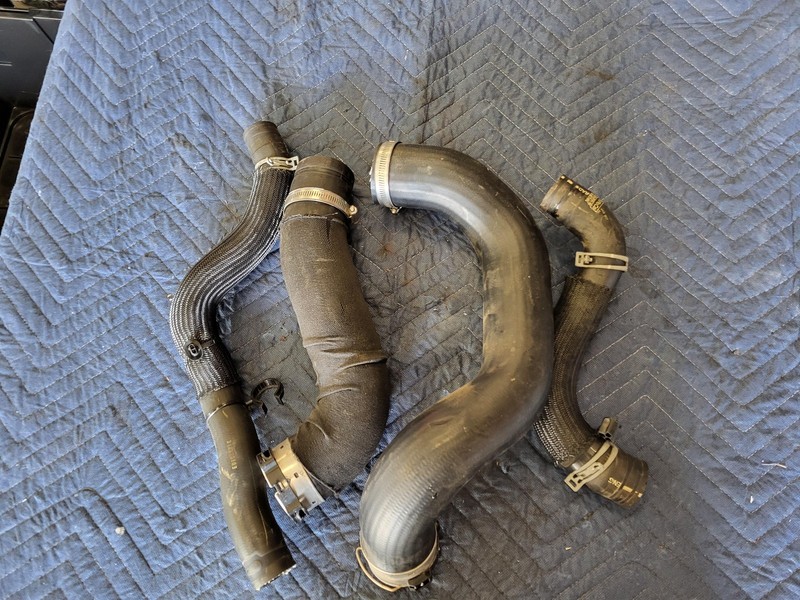 Used Oem Lincoln Engine Radiator Coolant Water Hose Pipe 2020-2025 Corsair 2.0L