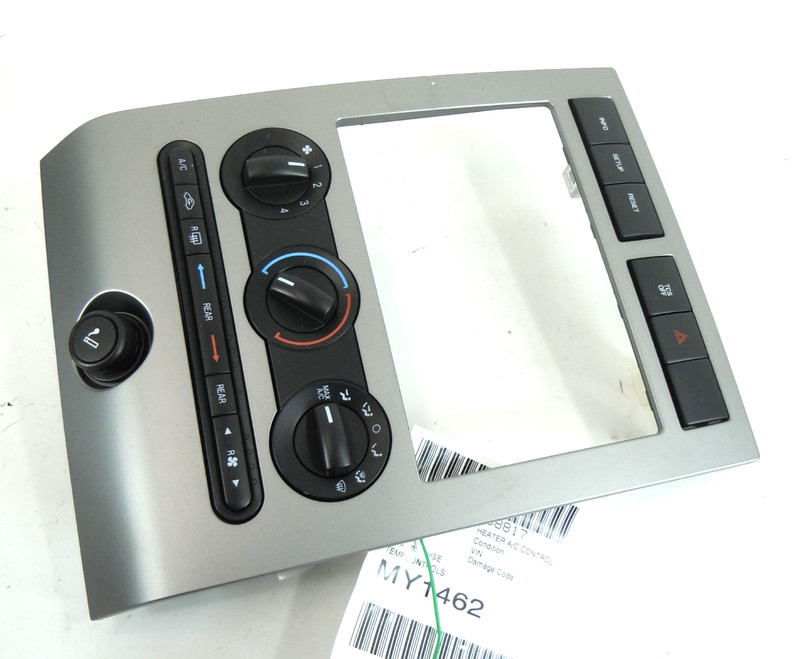 2007-2014 Ford Expedition Climate Temperature Control W/ Radio Trim OEM
