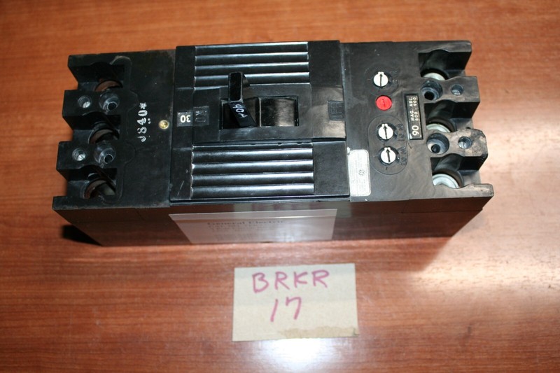 GE TFK236225 Circuit Breaker 90A Trip 225A 600V Max 3pole Mag Adjustable 600-900