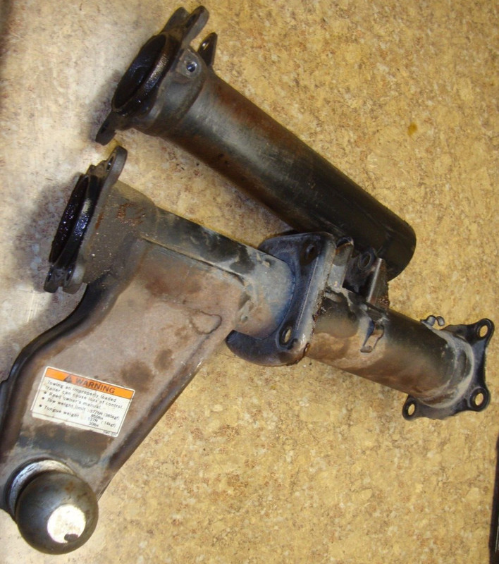 1998 Honda TRX400 TRX 400 4X4 Foreman Rear Back Axle Housing Tow Trailer Hitch