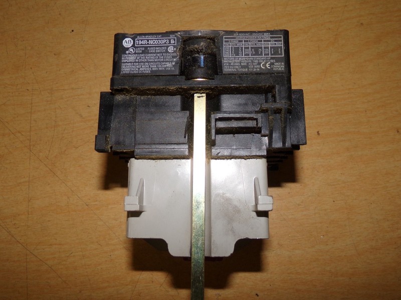 Allen Bradley 194R-NC030P3 Series B Fused Molded Case Switch *FREE SHIPPING*