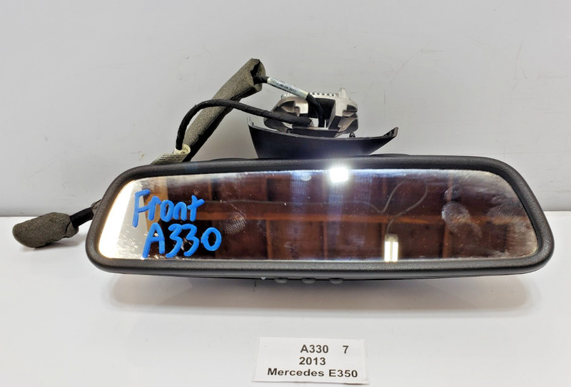 ✅ 2012-2018 OEM Mercedes W212 E350 E63 AMG Interior Rear View Mirror Black