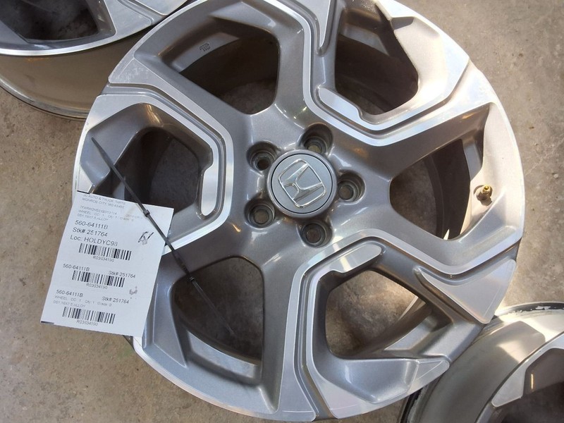 2017-2019 Honda CR-V Wheel Rim 18x7-1/2 Alloy Machined Face Gray